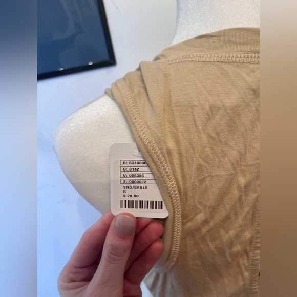 Free People Beach Morningside Shirt Sable Sz Small NWT - Picture 3 of 5